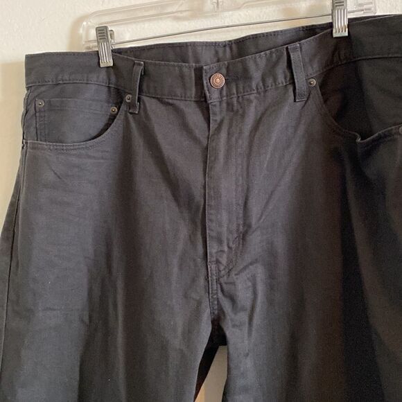 NWOT Levis Mens 505 Regular Fit Black Jeans - Picture 5 of 13